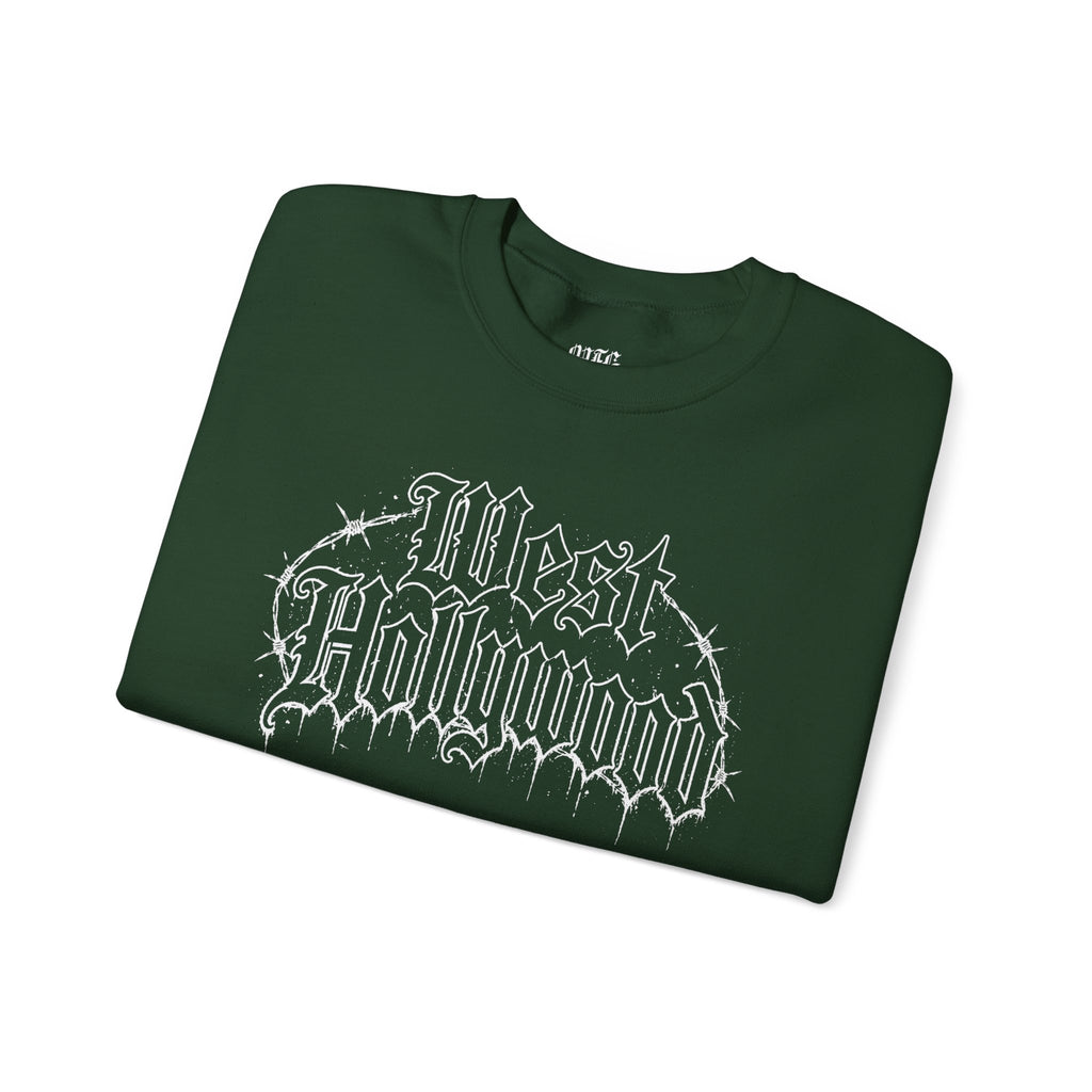 West Hollywood Barbed-Wire Crewneck Sweatshirt