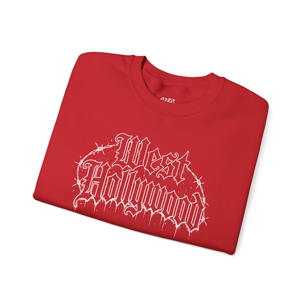 West Hollywood Barbed-Wire Crewneck Sweatshirt