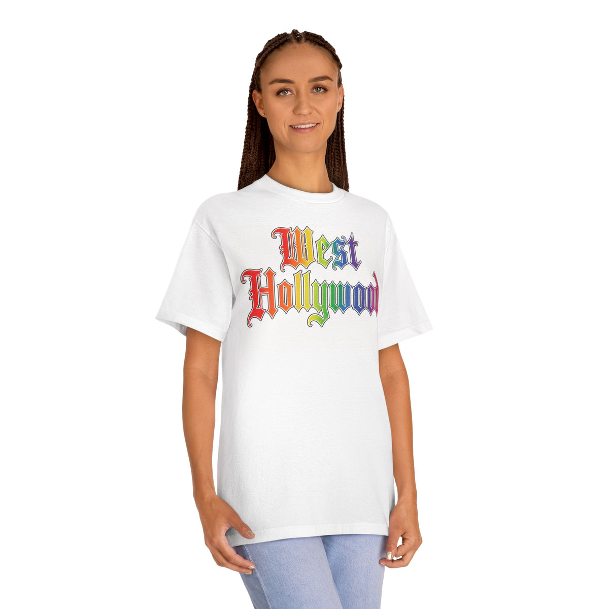 West Hollywood Rainbow Tee
