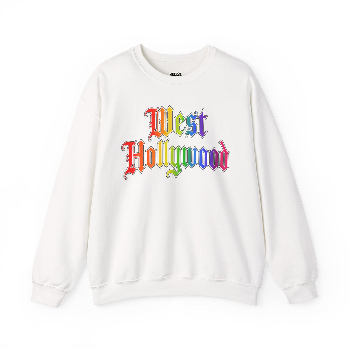West Hollywood Rainbow Crewneck Sweatshirt