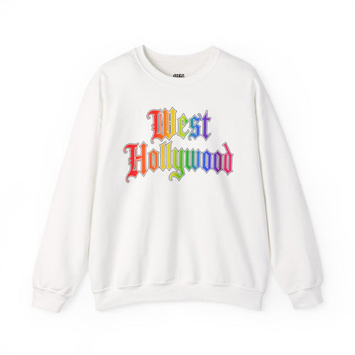 West Hollywood Rainbow Crewneck Sweatshirt