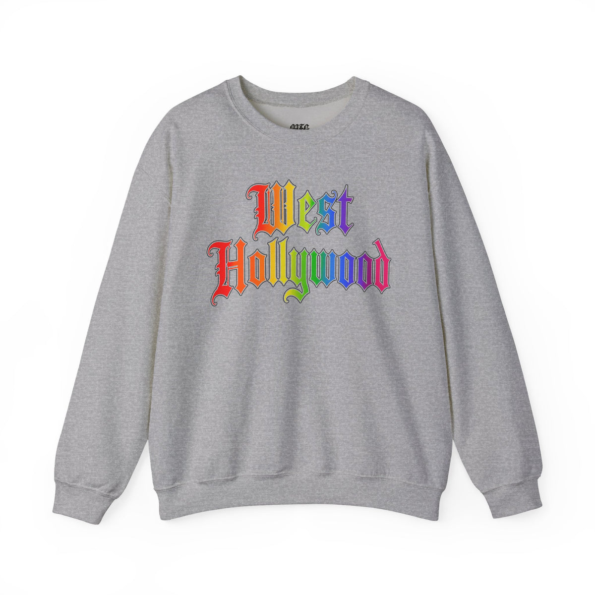 West Hollywood Rainbow Crewneck Sweatshirt