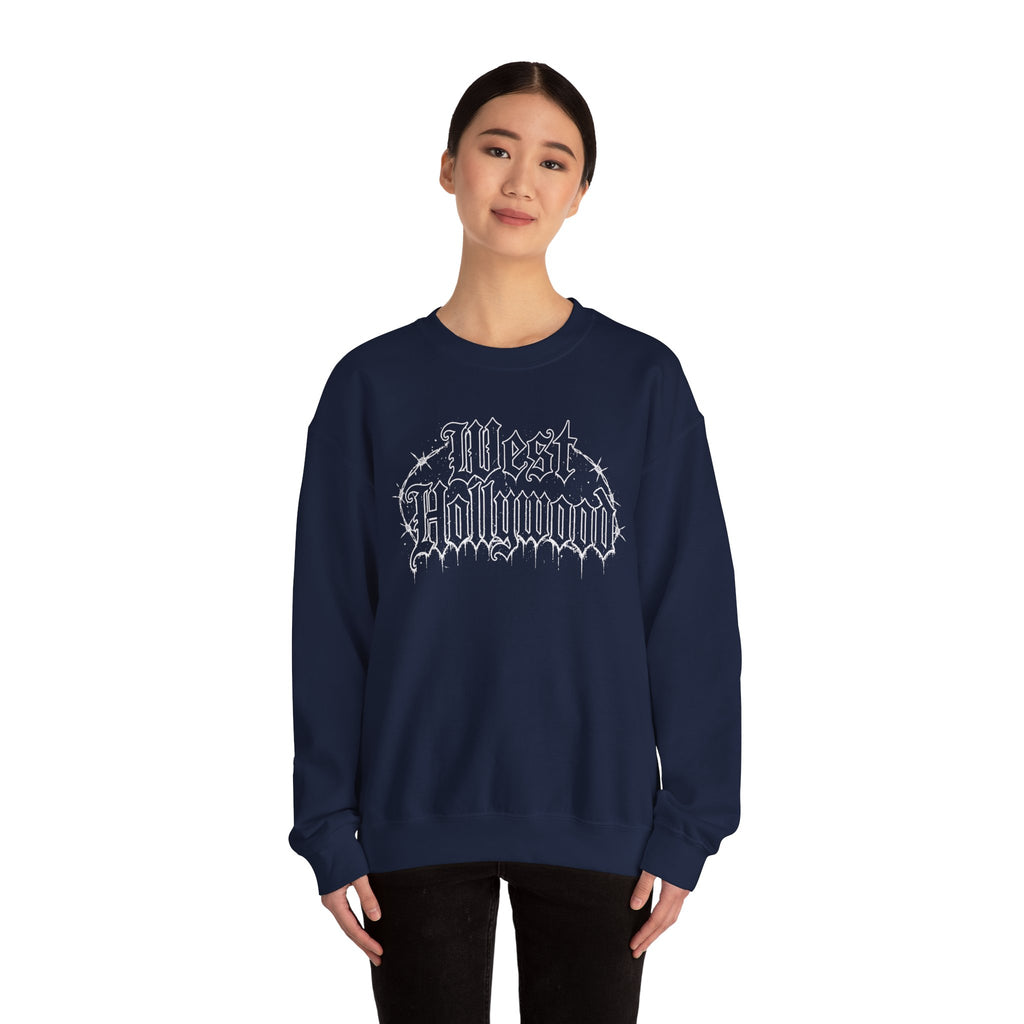 West Hollywood Barbed-Wire Crewneck Sweatshirt