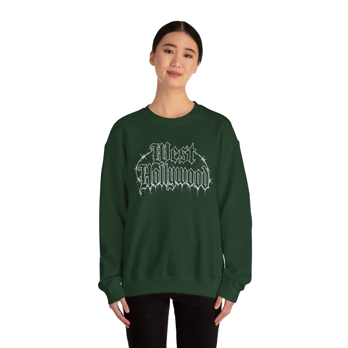 West Hollywood Barbed-Wire Crewneck Sweatshirt