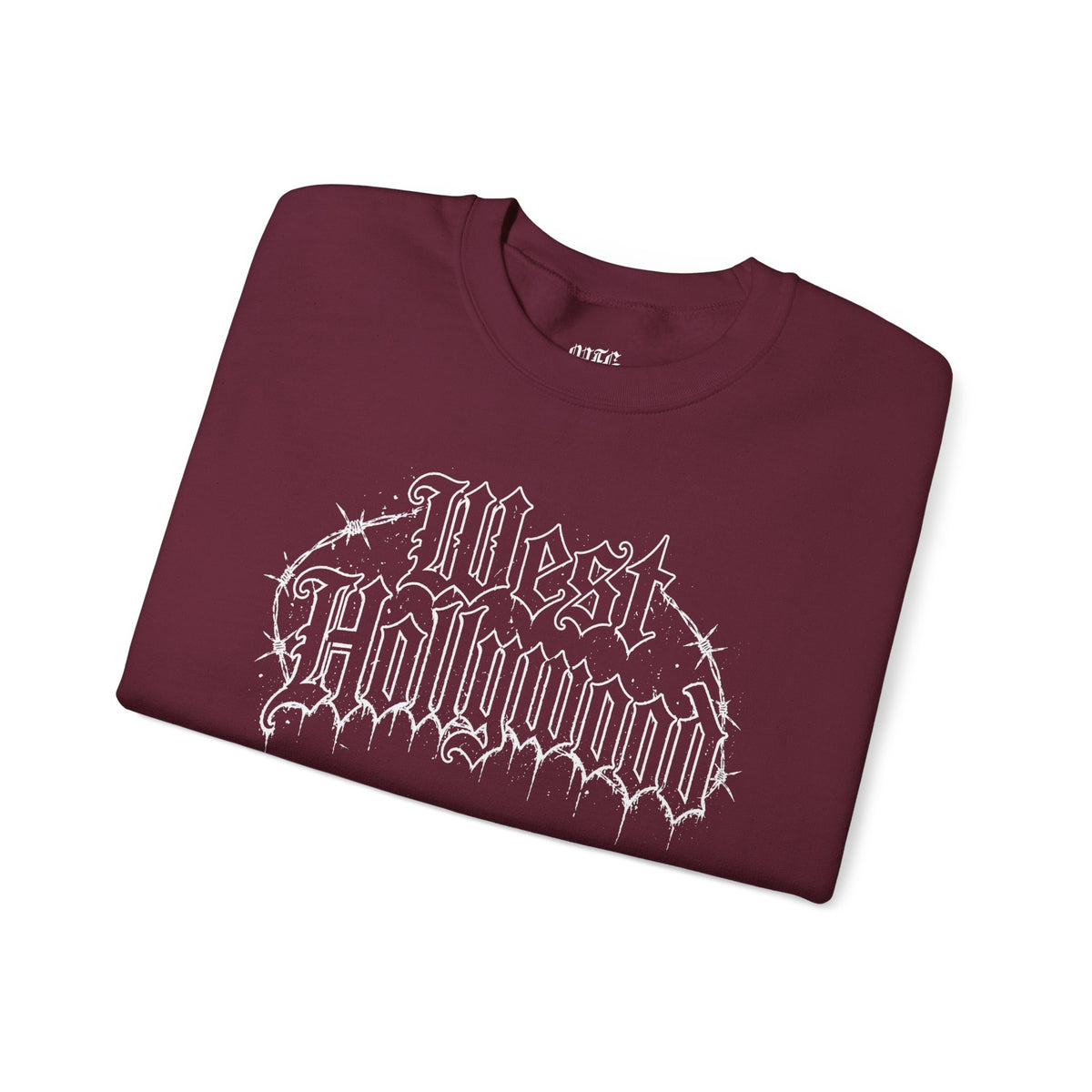 West Hollywood Barbed-Wire Crewneck Sweatshirt