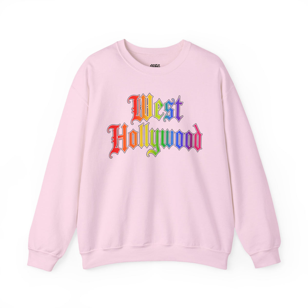 West Hollywood Rainbow Crewneck Sweatshirt